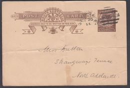 1896. QUEENSLAND AUSTRALIA  ONE PENNY POST CARD VICTORIA. MY 25 96.  () - JF321615 - Brieven En Documenten