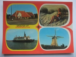 N80 Ansichtkaart Groeten Uit Terschelling - 1977 - Terschelling