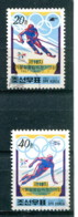 Corée Du Nord 1998 - YT 2742 Et 2743 (o) - Hiver 1998: Nagano