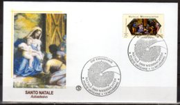 2008 Vatican Christmas Joint Issue With Germany Self Adhes FDC MiNr. 1628 Navity, Adoration Of Magi, Christianity - Covers & Documents