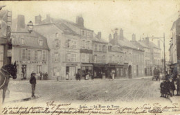 08 Sedan La Place De Torcy  Voie De Tram 1905 Voir Verso! - Sedan