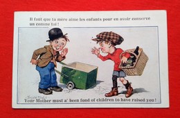 CPA Humour/ Illustrateur D. Mc Gill/ Comique Série N°3800/ Enfants - Mc Gill, Donald