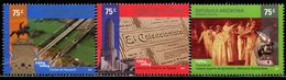 BX1151 Argentina 2004 Veterinary College Newspaper City Bridge 3V MNH - Unused Stamps