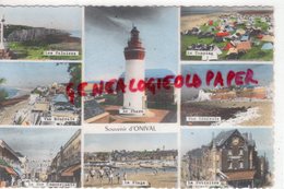 80 -AULT ONIVAL - CAMPING-PLAGE - PHARE- LA POTINIERE- RUE COMMERCANTE -  SOMME - Ault