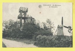 * Tiegem - Tieghem (Anzegem - Kortrijk) * (Albert - Edit Depoorter) Kijktoren, Belvédère, Moulin, Molen Mill, TOP - Anzegem