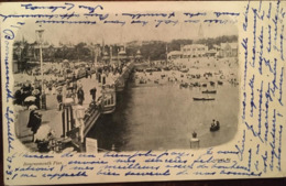 CPA, Bournemouth Pier (jetée), Animée- With Animation, écrite En 1903 (circulated),timbres, Stamps, ENGLAND - Bournemouth (hasta 1972)