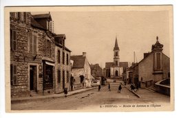 Derval Route De Rennes Et L'Eglise - Derval