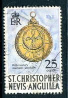 St Kitts, Nevis & Anguilla 1970-74 Pirates - 25c Astrolabe Used (SG 216) - St.Christopher-Nevis-Anguilla (...-1980)