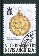 St Kitts, Nevis & Anguilla 1973-74 Pirates - New Wmk. - 25c Astrolabe Used (SG 277) - St.Cristopher-Nevis & Anguilla (...-1980)