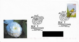 SPAIN. POSTMARK INTERNATIONAL EXHIBITION OF CAMELIAS. VILAGARCIA. 2009 - Andere & Zonder Classificatie