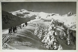 FLUMSERBERG Flums-Grossberg Ski-Touren-Läufer Beim Aufstieg Zum Maskenkamm - Flums