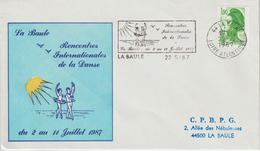 France Flamme Temp. Rencontres Int. De La Danse La Baule 1987 - 1921-1960: Modern Period