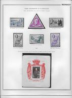 Monaco - Collection Vendue Page Par Page - Timbres Neufs * Avec Charnière - B/TB - Unused Stamps