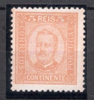 Portugal, 1892/3, # 68 Dent. 11 3/4, MH - Unused Stamps