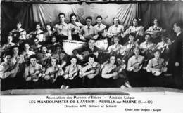 93-NEUILLY-SUR-MARNE- LES MANDOLINISTES DE L'AVENIR AMICALE LAÏQUE - Neuilly Sur Marne