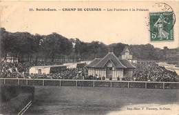 93-SAINT-OUEN- CHAMP DE COURSES, LES PARIEURS A LA PELOUSE - Saint Ouen