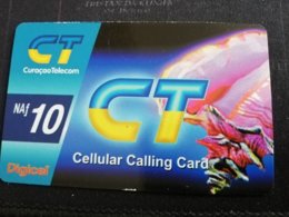 CURACAO NAF10,- CT CELLULAIR CALLINGCARD WITH DIGICEL   DIFF BACK SIDE  ** 977** - Antilles (Netherlands)