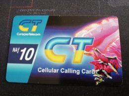 CURACAO NAF10,- CT CELLULAIR CALLINGCARD    ** 978** - Antilles (Netherlands)