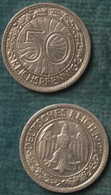 M_p> Germania Repubblica Di Weimar 50 Reichspfennig 1927 Zecca A - 50 Rentenpfennig & 50 Reichspfennig