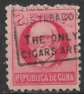 Cuba 1930. Scott #309 (U) Maximo Gomez - Usati