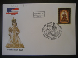 Österreich- Advent Filzmoos 30.11.2001 FDC Weihnacten 2001 Filzmooser Kindl - Briefe U. Dokumente