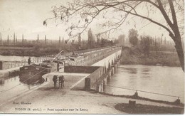 Delcampe - C.P.A. : DIGOIN (71) - Pont-canal Sur La Loire - 1930. Carte Animée Avec Péniche. - Digoin