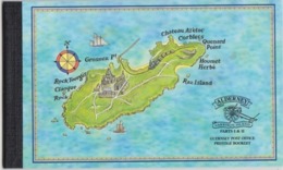 ALDERNEY   1998   PRESTIGE  BOOKLET   GARRISON ISLAND PART I & II  SG ASB6 MNH - Alderney