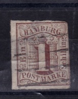 ALLEMAGNE :  Hambourg  No 2  (o)  Léger Aminci   Cote 120 € - Hamburg