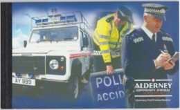 ALDERNEY   2003   PRESTIGE  BOOKLET   COMMUNITY SERVICES POLICE  SG ASB13  MNH - Alderney