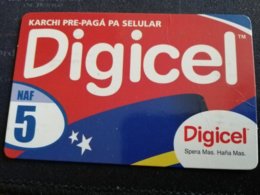 CURACAO NAF 5,-   DIGICEL   ** 983** - Antillen (Niederländische)