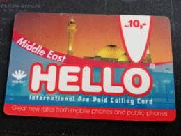 CURACAO NAF 10-  HELLO MIDDLE EAST   ** 991** - Antille (Olandesi)