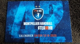 CPM CALENDRIER DES MATCHS HANBALL SAISON 2119 2020 MONTPELLIER TEAMMHB - Balonmano