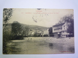 GP 2020 - 2379  SABARRAT  (Ariège)  :  La Chaussée Du Moulin En Amont Du Pont   1906    XXX - Autres & Non Classés