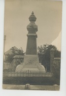 PIERRELAYE - Carte Photo Représentant Le Monument Aux Morts - Pierrelaye