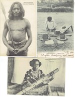 CHAPELIER HOVA (1904) ET GUERRIER MALGACHE - Madagaskar