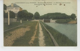 CARRIERES SOUS POISSY - Restaurant HUBLET - Panorama Des Ecluses - Carrieres Sous Poissy