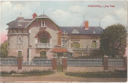 Delcampe - Dépt 45 - DORDIVES - Une Villa - (colorisée) - Dordives