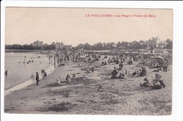 LE POULIGUEN - La Plage à L'heure Du Bain - Le Pouliguen