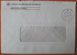 Portugal - COVER - Franchise / AVENÇA - Cancel: Oliveira Bairro (1987) - Direcção Geral De Correios - Storia Postale