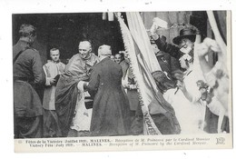 MALINES (Belgique)guerre 1914-18 Fetes De La Victoire 1919 Visite Poincaré Belle Animation - Malines
