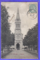 Carte Postale 78. Croissy  L'église Très Beau Plan - Croissy-sur-Seine