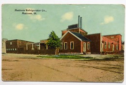 C. P. A. Couleur : Illinois : Mattoon Refrigerator Co., MATTOON - Andere & Zonder Classificatie