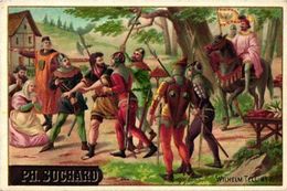 6 Chromo Trade Cards Litho Cards Chocolate SUCHARD Set 52 A  C1896 Willem Tell - Fabrique Suisse Switserland VG - Suchard