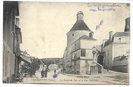 VERMENTON - La Justice De Paix Et La Rue Nationale - Vermenton