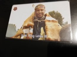 LESOTHO CHIPCARD  M30  KING LETSIE 3    USED CARD **1050** - Lesotho