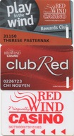 Lot De 3 Cartes : Red Wind Casino - Casino Cards