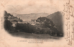 Les Bauges - Le Châtelard (Côté Nord) Station Estivale - Edition Aymonier - Carte Dos Simple N° 9 - Le Chatelard