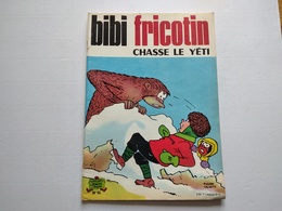 BIBI FRICOTIN  N° 51  CHASSE LE YETI   REED PAPIER PLASTIFIE 1974 S.P.E   COMME NEUF - Bibi Fricotin