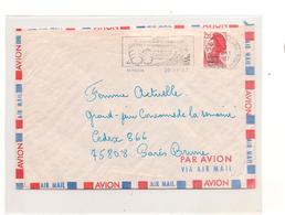 20-11-1987 ENVELOPPE DE LORIENT POUR PARIS - Lettres & Documents