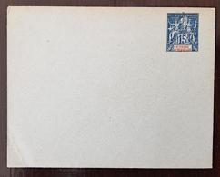 ST PIERRE ET MIQUELON. Type Groupe. Entier Postal Neuf. Enveloppe 15c Bleu. Bel  état - Interi Postali